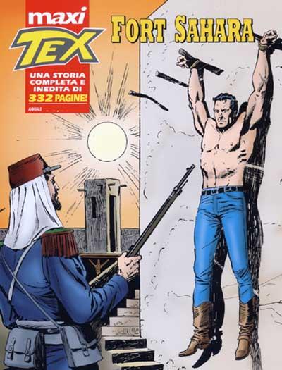 Fort Sahara<br>copertina Tex Maxi 11<br><i>(c) 2007 SBE</i>
