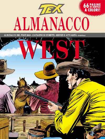Almanacco West 2009<br>copertina di Claudio Villa<br><i>(c) 2009 Sergio Bonelli Editore</i>