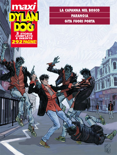 Maxi Dylan Dog 14<br>copertina di Angelo Stano<br><i>(c) 2011 Sergio Bonelli Editore</i>