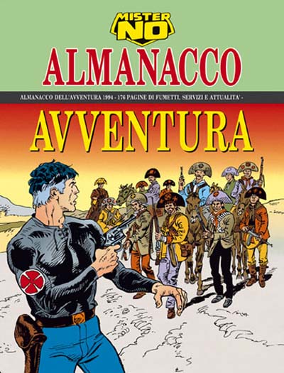 Almanacco Avventura 1994<br>copertina di Roberto Diso<br><i>(c) 1993 Sergio Bonelli editore</i>