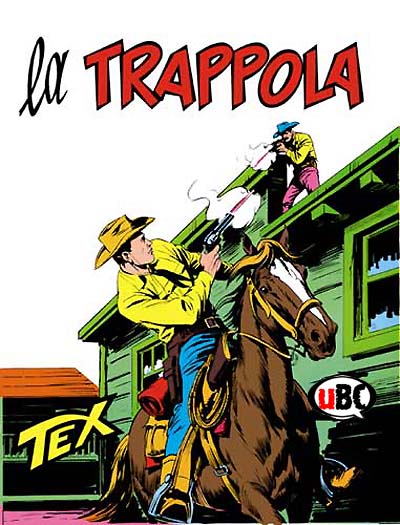 La trappola<br>copertina Tex 141<br><i>(c) 1972 SBE</i>