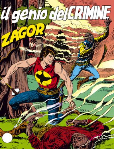 Zagor 252<br>copertina di Gallieno Ferri<br><i>(c) 1986 Sergio Bonelli Editore</i>