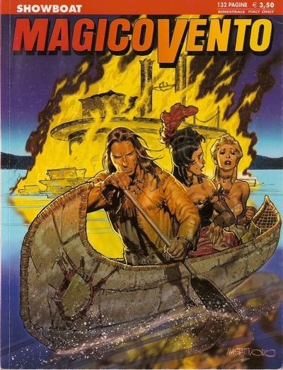 Magico Vento 116<br>copertina di Corrado Mastantuono<br><i>(c) 2008 Sergio Bonelli Editore</i>