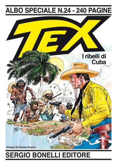 Tex Gigante 24<br>copertina di Orestes Suarez<br><i>(c) 2010 Sergio Bonelli Editore</i>