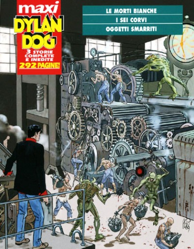 Maxi Dylan Dog 12<br>copertina di Angelo Stano<br><i>(c) 2009 Sergio Bonelli Editore</i>