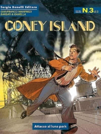 Copertina Coney Island n.3<br>Illustrazione di Corrado Mastantuono<br><i>(c) 2015 Sergio Bonelli editore</i>